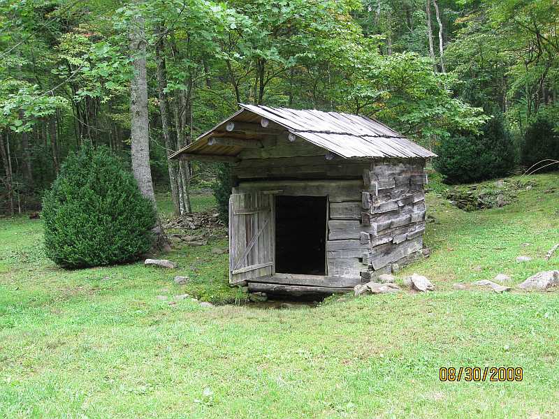 Walker sisters springhouse