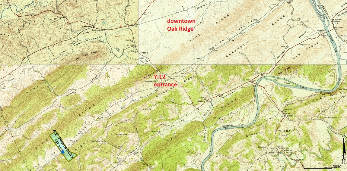 Alva Edward Peters deed, 1942