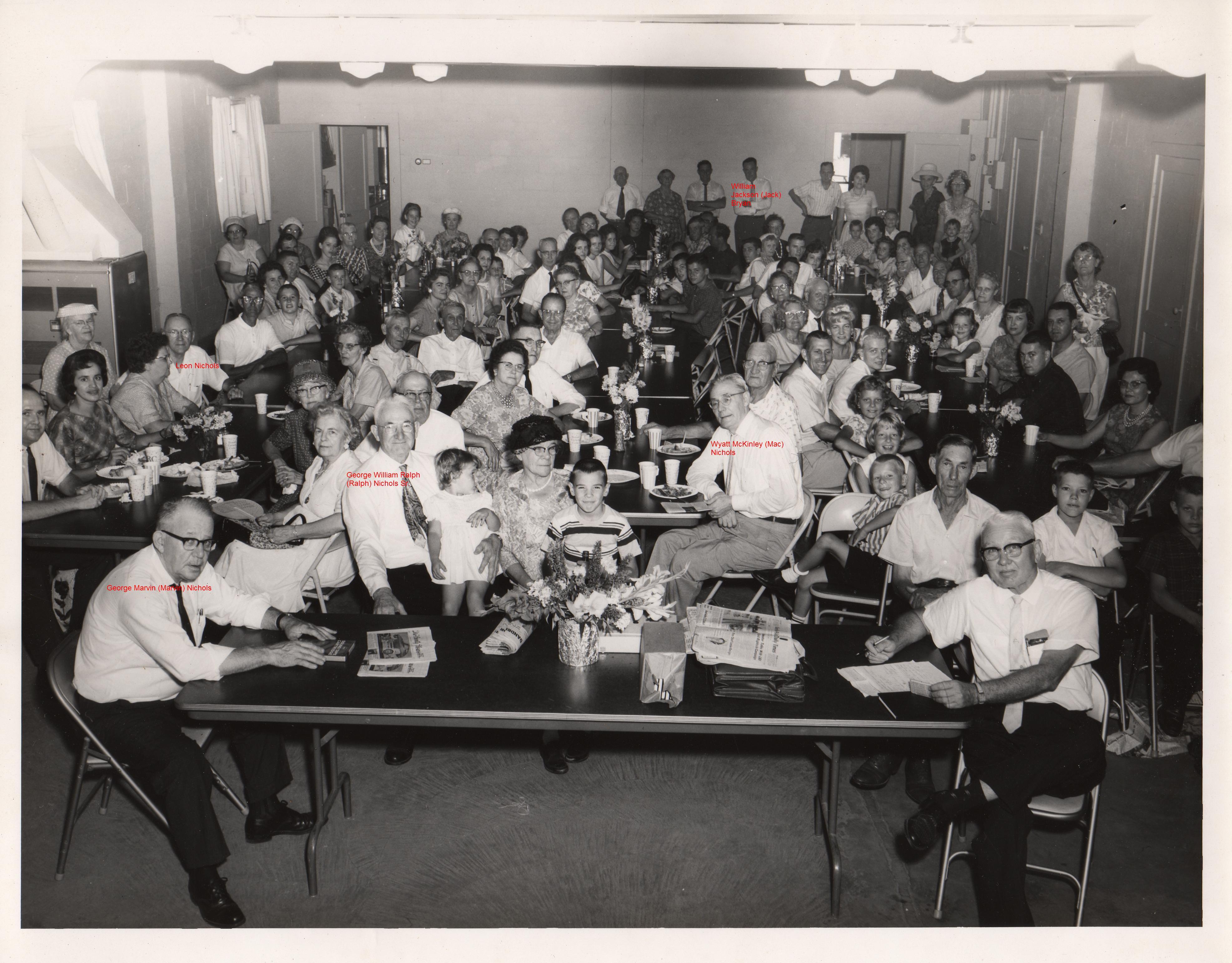 Picture of the Nichols Reunion