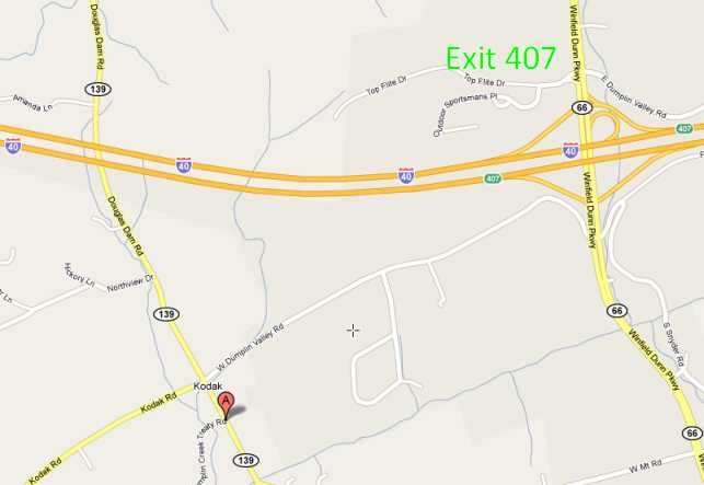 Henry's Station Historical Marker Map